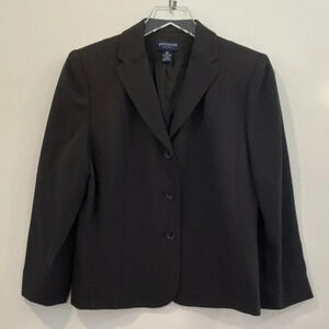 Ann Taylor Petite Grey Blazer Womens Size‎ 10P